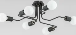 Sklep Kaja Efektowna lampa sufitowa do loftowych wnętrz AL 62184 | Kaja Outlet