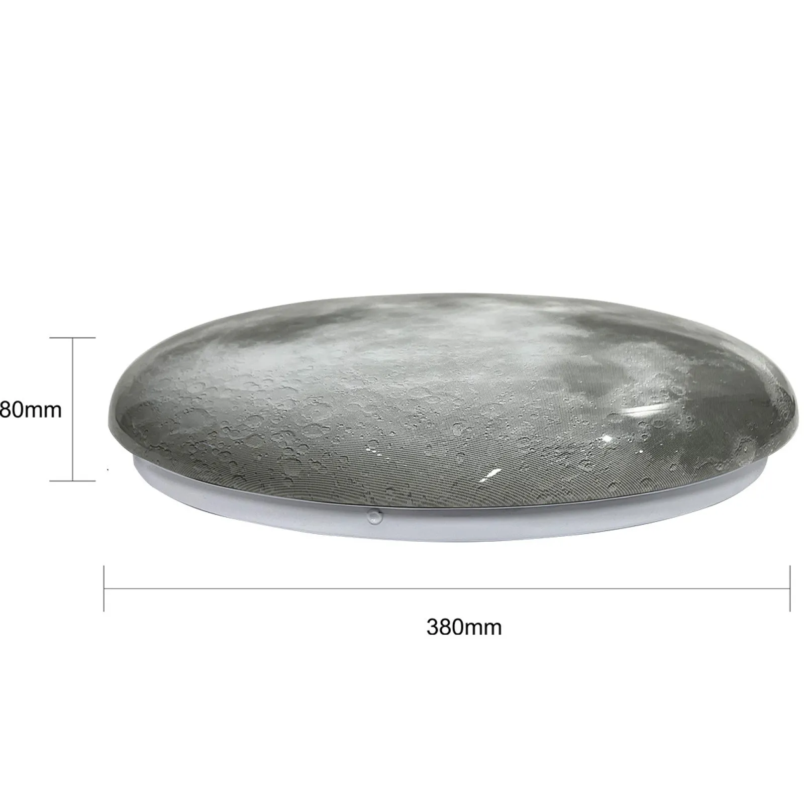 Sklep Kaja Efektowna lampa sufitowa, plafon księżyc LP-1106/1C LUNA | Kaja* Plafony Nowoczesne|Lampy Led