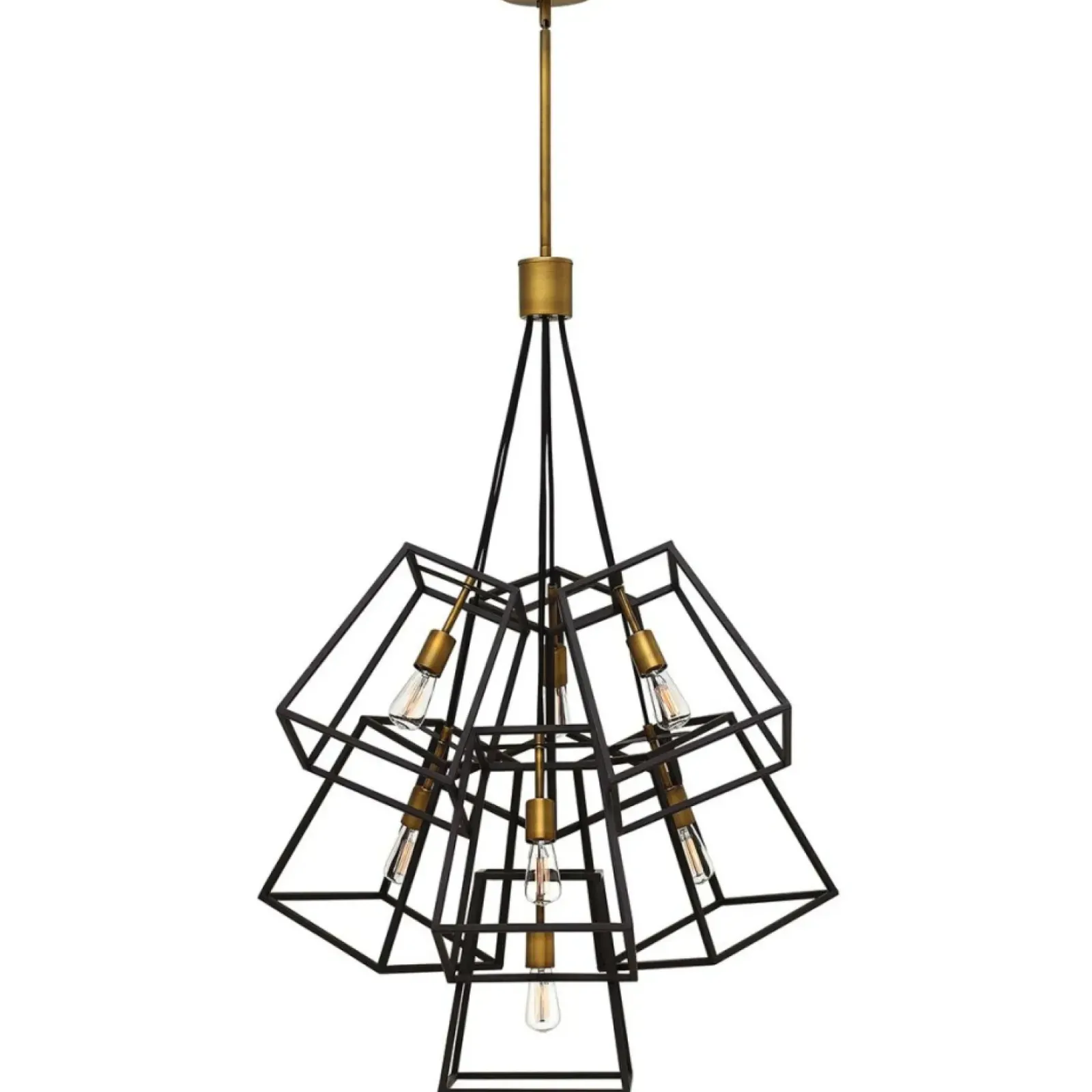 Sklep Kaja Efektowna lampa wisząca do jadalni HK-FULTON-7P z serii FULTON Fashion