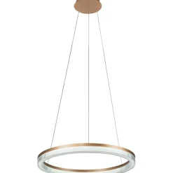 Sklep Kaja Efektowna lampa wisząca LP-033/1P L GD CRISTAL TRIANGLE MIDWAY | Kaja Flash Sale