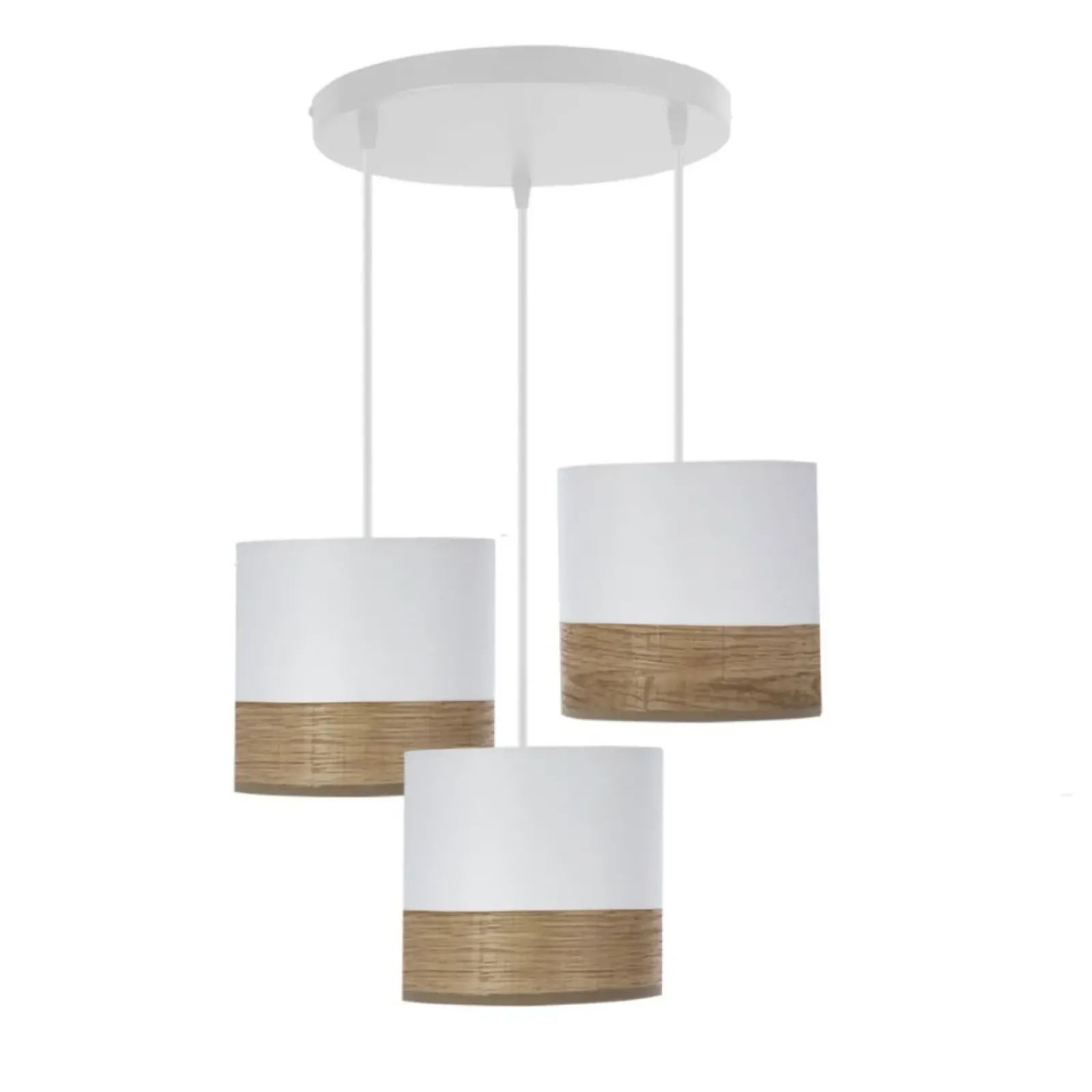 Sklep Kaja Efektowna lampa wisząca, w kolorze bieli 33-17574 z serii BIANCO Best Sale