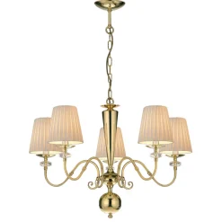 Sklep Kaja Efektowna lampa wisząca w stylu glamour ANT 8679 LILOSA | Kaja* Żyrandole Z Abażurem|Randole Tradycyjne