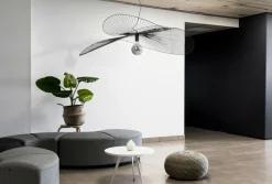 Sklep Kaja Efektowna lampa wisząca w kształcie kapelusza KP-28 z serii KAPELUSZ czarny Online