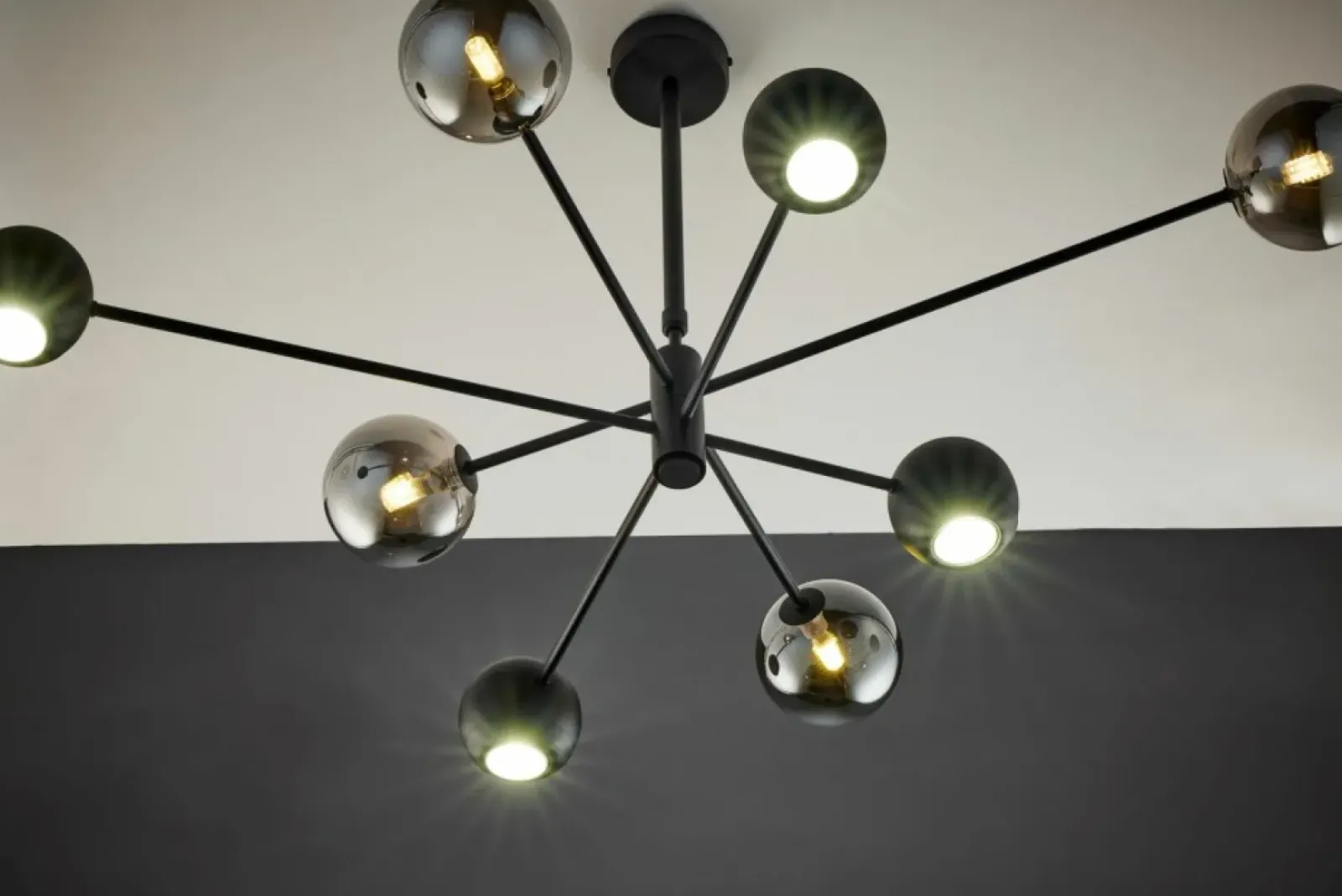 Sklep Kaja Efektowna lampa wisząca z kloszami JUP 1975 MO8 CZ DY MOKA | Kaja Sale