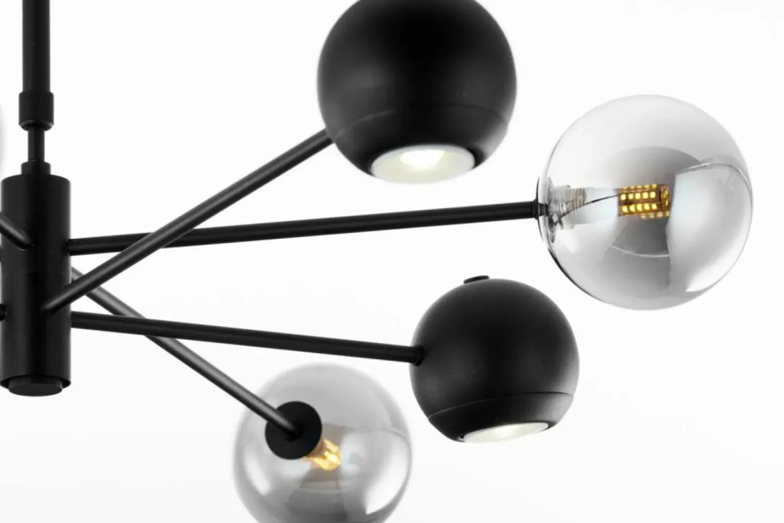Sklep Kaja Efektowna lampa wisząca z kloszami JUP 1975 MO8 CZ DY MOKA | Kaja Sale