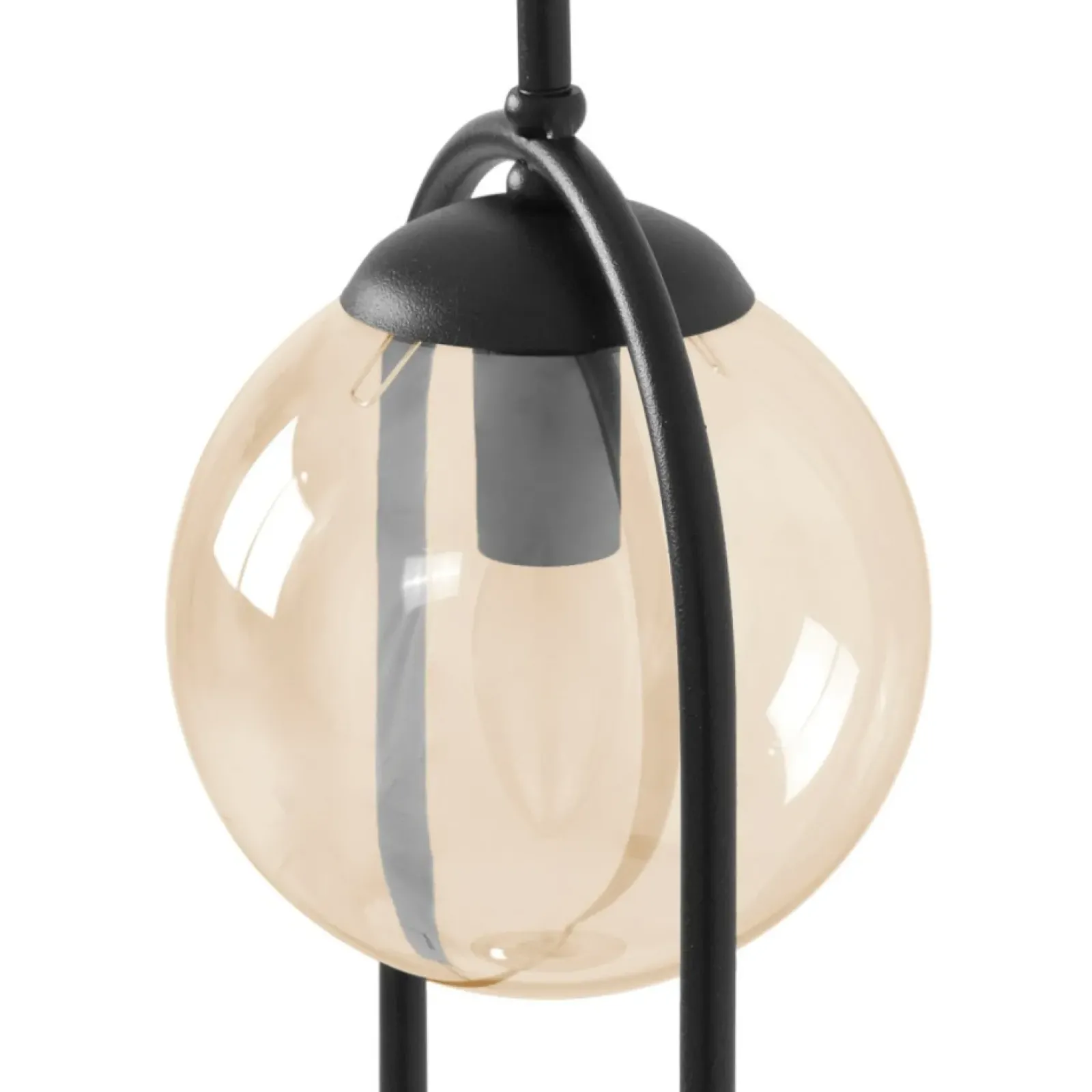 Sklep Kaja Efektowna lampa wisząca z bursztynowymi kloszami K-5121 z serii VENTA Flash Sale