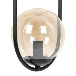 Sklep Kaja Efektowna lampa wisząca z bursztynowymi kloszami K-5121 z serii VENTA Flash Sale