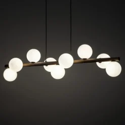 Sklep Kaja Efektowna lampa z drewna TK 10273 ESTERA WOOD ORZECH | Kaja New