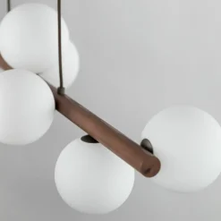 Sklep Kaja Efektowna lampa z drewna TK 10273 ESTERA WOOD ORZECH | Kaja New