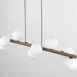 Sklep Kaja Efektowna lampa z drewna TK 10273 ESTERA WOOD ORZECH | Kaja New