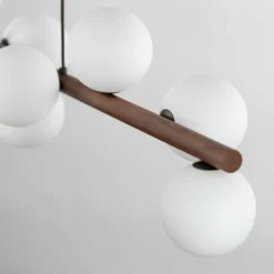 Sklep Kaja Efektowna lampa z drewna TK 10273 ESTERA WOOD ORZECH | Kaja New