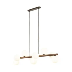 Sklep Kaja Efektowna lampa z drewna TK 10273 ESTERA WOOD ORZECH | Kaja New