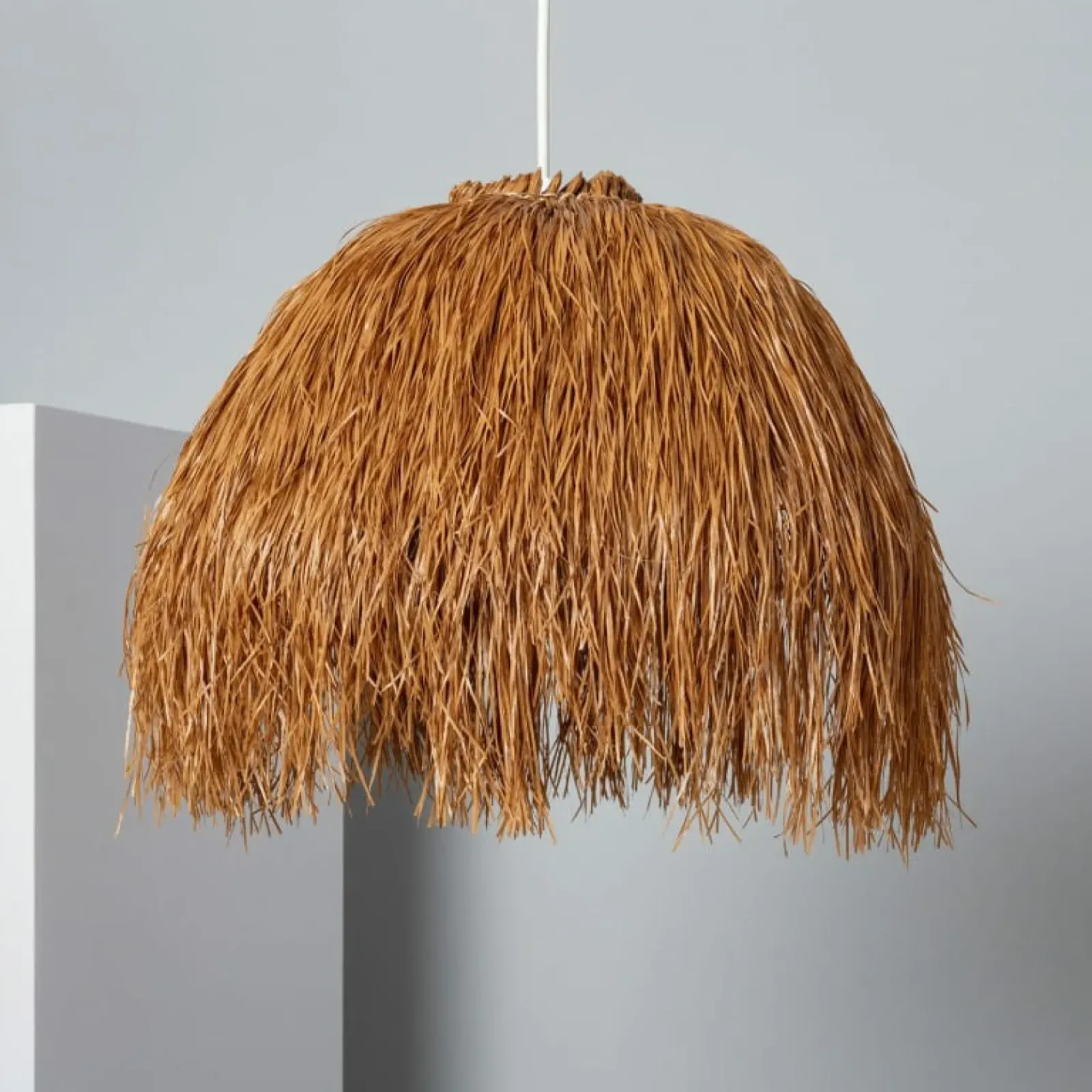 Sklep Kaja Efektowna lampa z rattanowym abażurem ABR-NLW30-BH-E27 BOHO | Kaja brązowy Hot