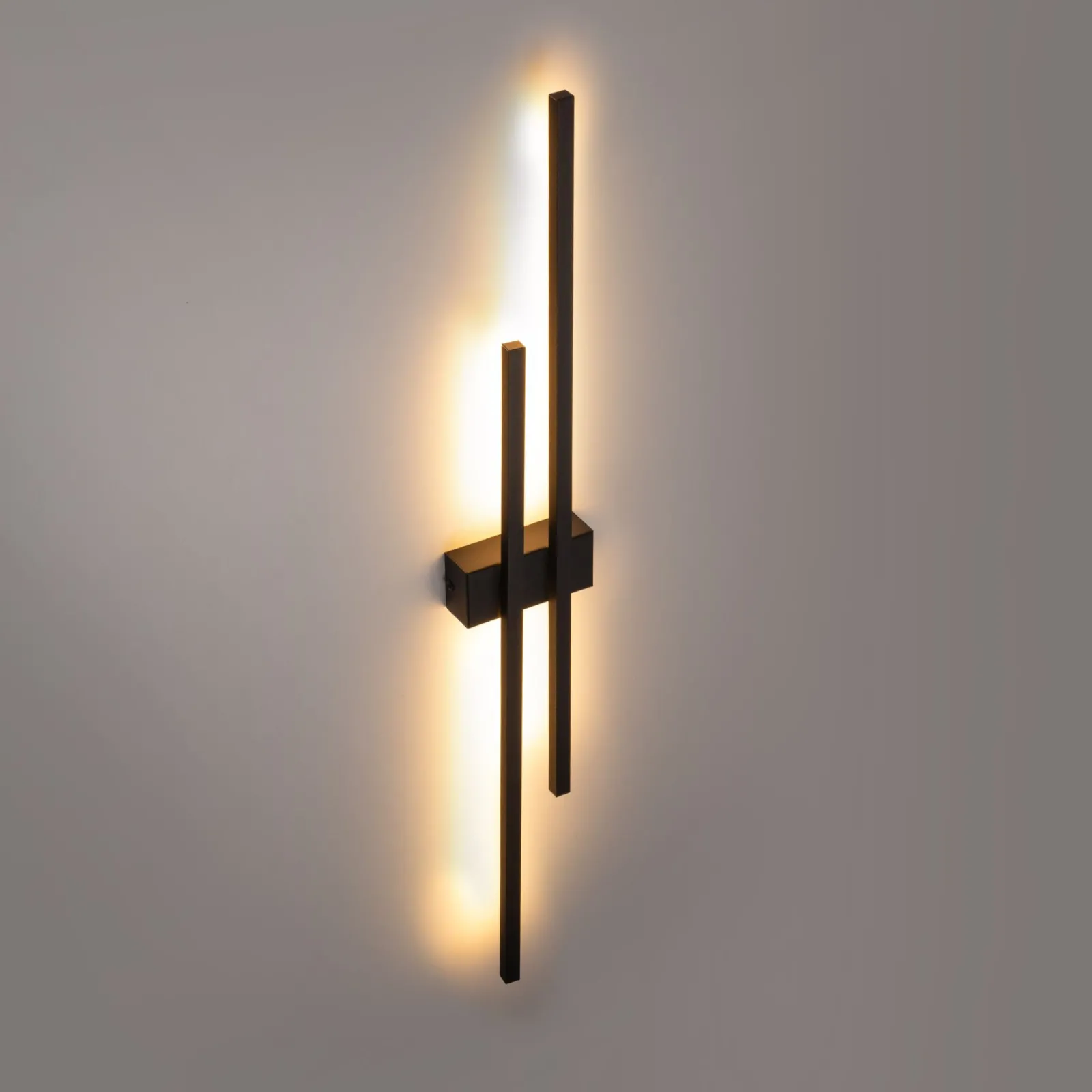 Sklep Kaja Efektowna, ledowa lampa ścienna TK 6626 FLASH BLACK | Kaja Oświetlenie* Lampy Led
