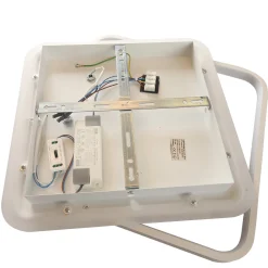 Sklep Kaja Efektowna, ledowa lampa sufitowa LP-0612/2C SQUARE WH PARMA | Kaja* Plafony Nowoczesne|Lampy Led