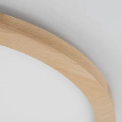 Sklep Kaja Efektowna, ledowa lampa sufitowa TK 18008 AQUA WOOD BUK | Kaja* Lampy Do Łazienki|Plafony Klasyczne
