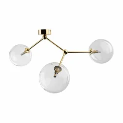 Sklep Kaja Efektowna, złota lampa do sypialni TK 10069 FAIRY GOLD | Kaja Store