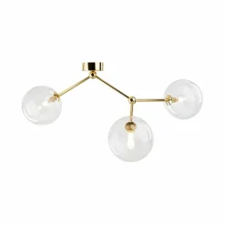 Sklep Kaja Efektowna, złota lampa do sypialni TK 10069 FAIRY GOLD | Kaja Store
