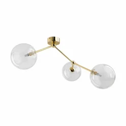 Sklep Kaja Efektowna, złota lampa do sypialni TK 10069 FAIRY GOLD | Kaja Store