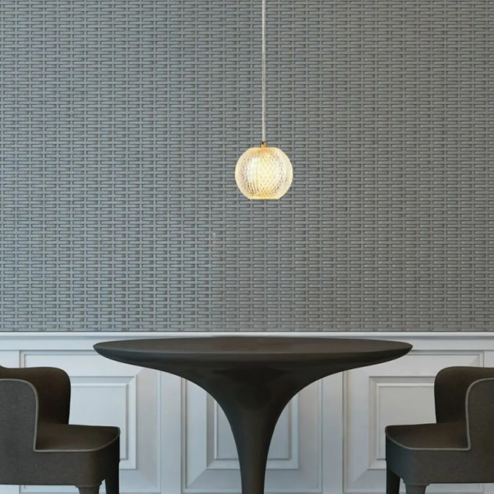 Sklep Kaja Efektowna, złota lampa wisząca LED LP-2202/1P GD DIAMOND | Kaja Hot