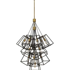 Sklep Kaja Ekstrawagancka lampa wisząca, brąz HK-FULTON-13P z serii FULTON Cheap