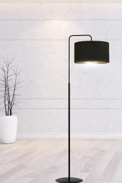 Sklep Kaja Elegancka, klasyczna lampa podłogowa do salonu 1054/LP1 HILDE | Kaja* Lampy Podłogowe Z Abażurem|Tradycyjne Lampy Podłogowe