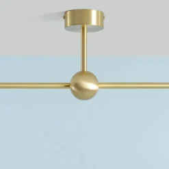 Sklep Kaja Elegancka, krótka, dwukierunkowa lampa sufitowa 1113PL_H40 PEARL* Plafony Nowoczesne