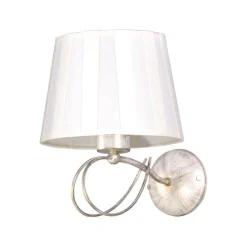 Sklep Kaja Elegancka lampa na pozłacanym ramieniu K-4082 SOFIA | Kaja Oświetlenie* Kinkiety Tradycyjne|Kinkiety Z Abażurem