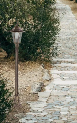 Sklep Kaja Elegancka lampa ogrodowa K-6009B CZ/ZŁ STANDARD | Kaja Oświetlenie* Lampy Ogrodowe Stojące|Lampy Ogrodowe Stojące