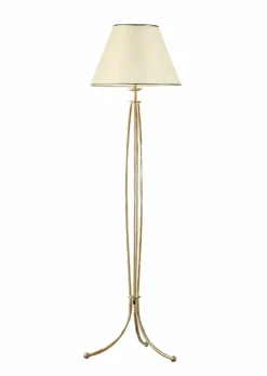 Sklep Kaja Elegancka lampa podłogowa w kolorze złota JUP 518 LAURA | Kaja* Tradycyjne Lampy Podłogowe