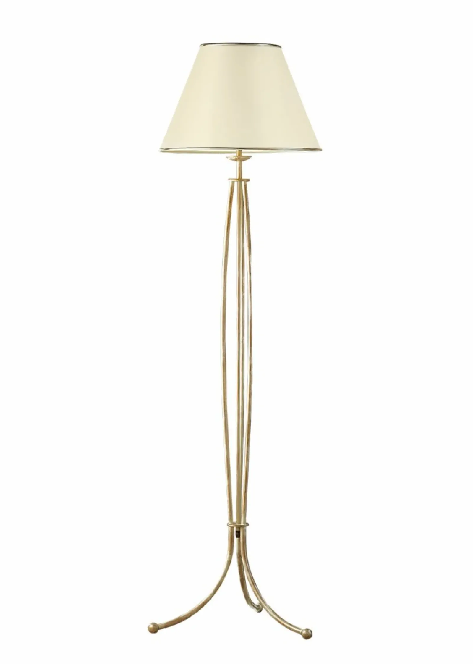 Sklep Kaja Elegancka lampa podłogowa w kolorze złota JUP 518 LAURA | Kaja* Tradycyjne Lampy Podłogowe