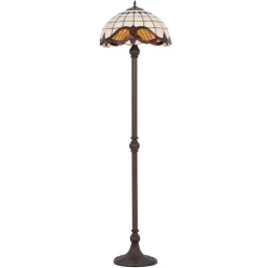 Sklep Kaja Elegancka lampa podłogowa K-F161122 WITRAŻ | Kaja Oświetlenie* Tradycyjne Lampy Podłogowe|Lampy Podłogowe