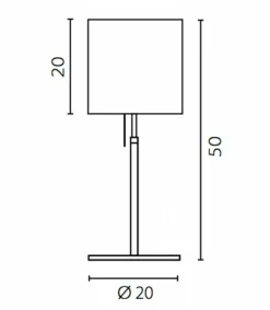 Sklep Kaja Elegancka lampa stołowa włącznik sznurek 67832 ONDE | Kaja Oświetlenie* Lampki Stołowe Z Abażurem|Tradycyjne Lampki Stołowe