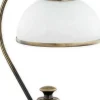 Sklep Kaja Elegancka lampa stołowa z kloszem O3188 L1 PAT z serii PELION | Kaja* Tradycyjne Lampki Stołowe