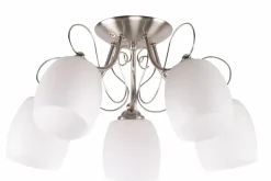 Sklep Kaja Elegancka lampa sufitowa do salonu 35-79251 AMBA | Kaja Oświetlenie chromowy Discount