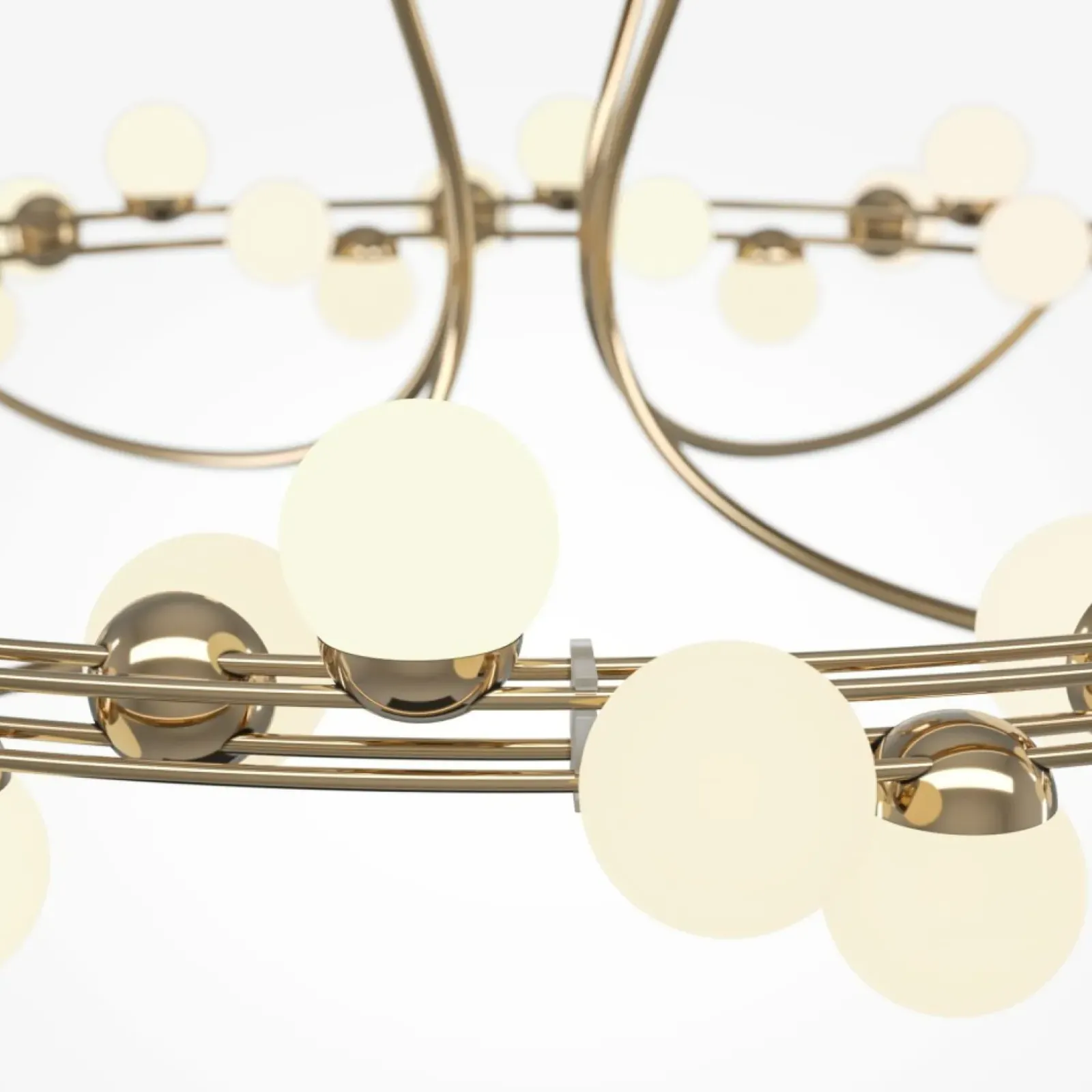 Sklep Kaja Elegancka lampa sufitowa, złoty kolor MOD081CL-L48G3K z serii TESSARA Store