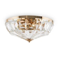 Sklep Kaja Elegancka lampa sufitowa glamour ⌀48,5cm MOD094CL-06G z serii FACET* Plafony Nowoczesne