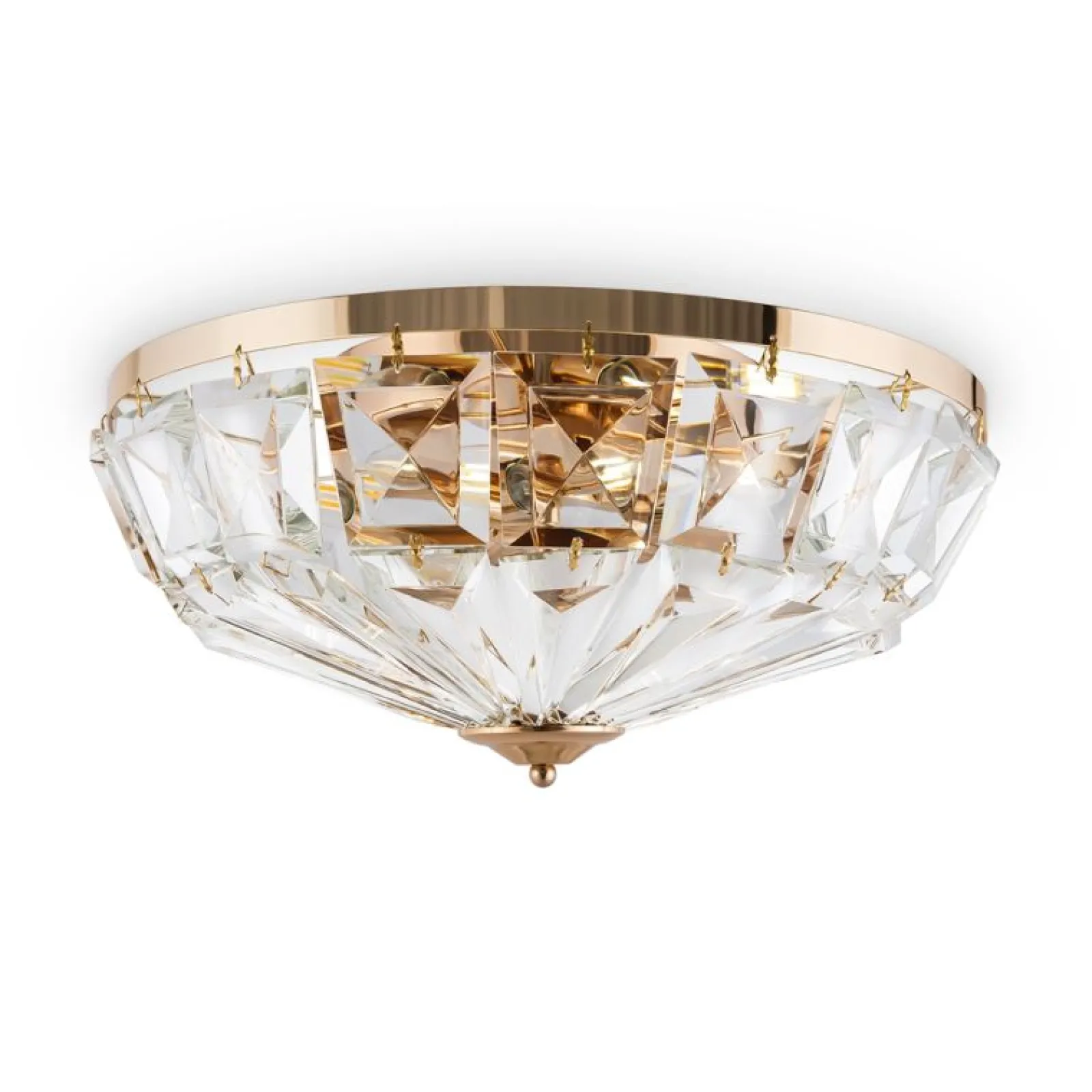 Sklep Kaja Elegancka lampa sufitowa glamour ⌀48,5cm MOD094CL-06G z serii FACET* Plafony Nowoczesne
