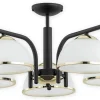 Sklep Kaja Elegancka lampa sufitowa do salonu O2925 W5 CZA ZL LAVA | Kaja* Randole Tradycyjne