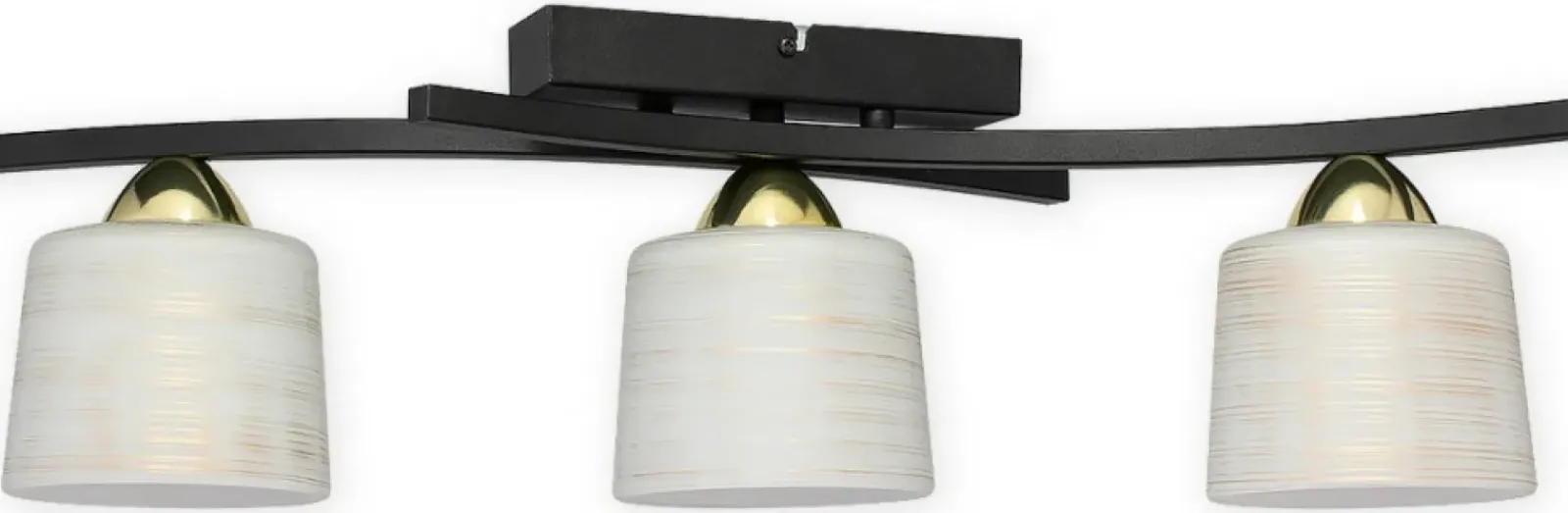 Sklep Kaja Elegancka lampa sufitowa z kloszami O3263 P3 CZA + ZL z serii TALAR* Randole Tradycyjne