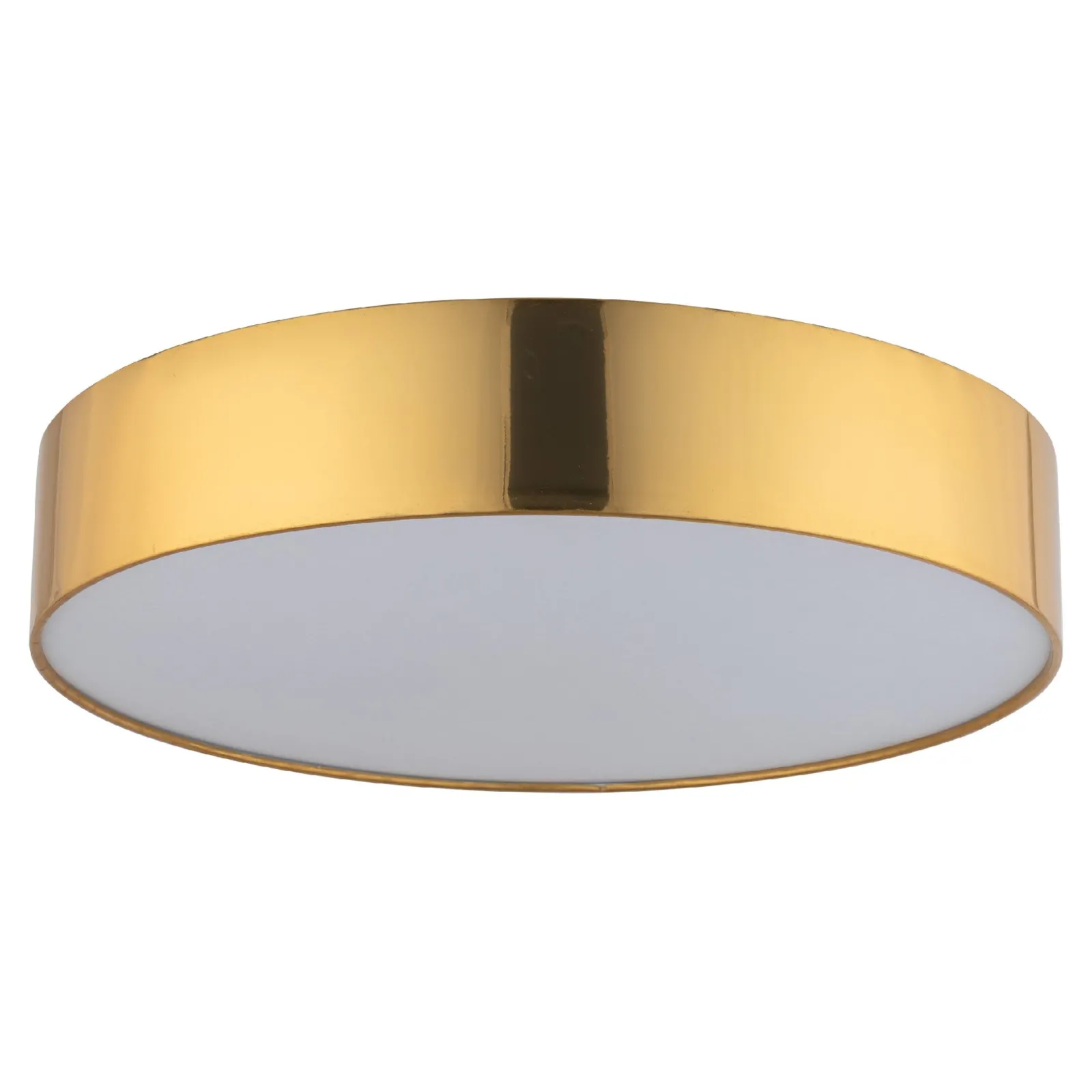 Sklep Kaja Elegancka lampa sufitowa ⌀60cm złoty abażur TK 4843 z serii RONDO GOLD* Plafony Nowoczesne