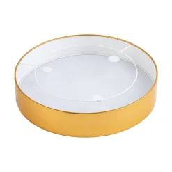 Sklep Kaja Elegancka lampa sufitowa ⌀60cm złoty abażur TK 4843 z serii RONDO GOLD* Plafony Nowoczesne