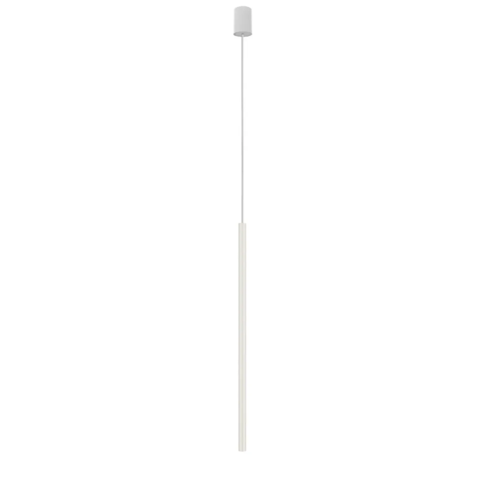 Sklep Kaja Elegancka lampa wisząca - tuba w m kolorze 8432 | Kaja biały New