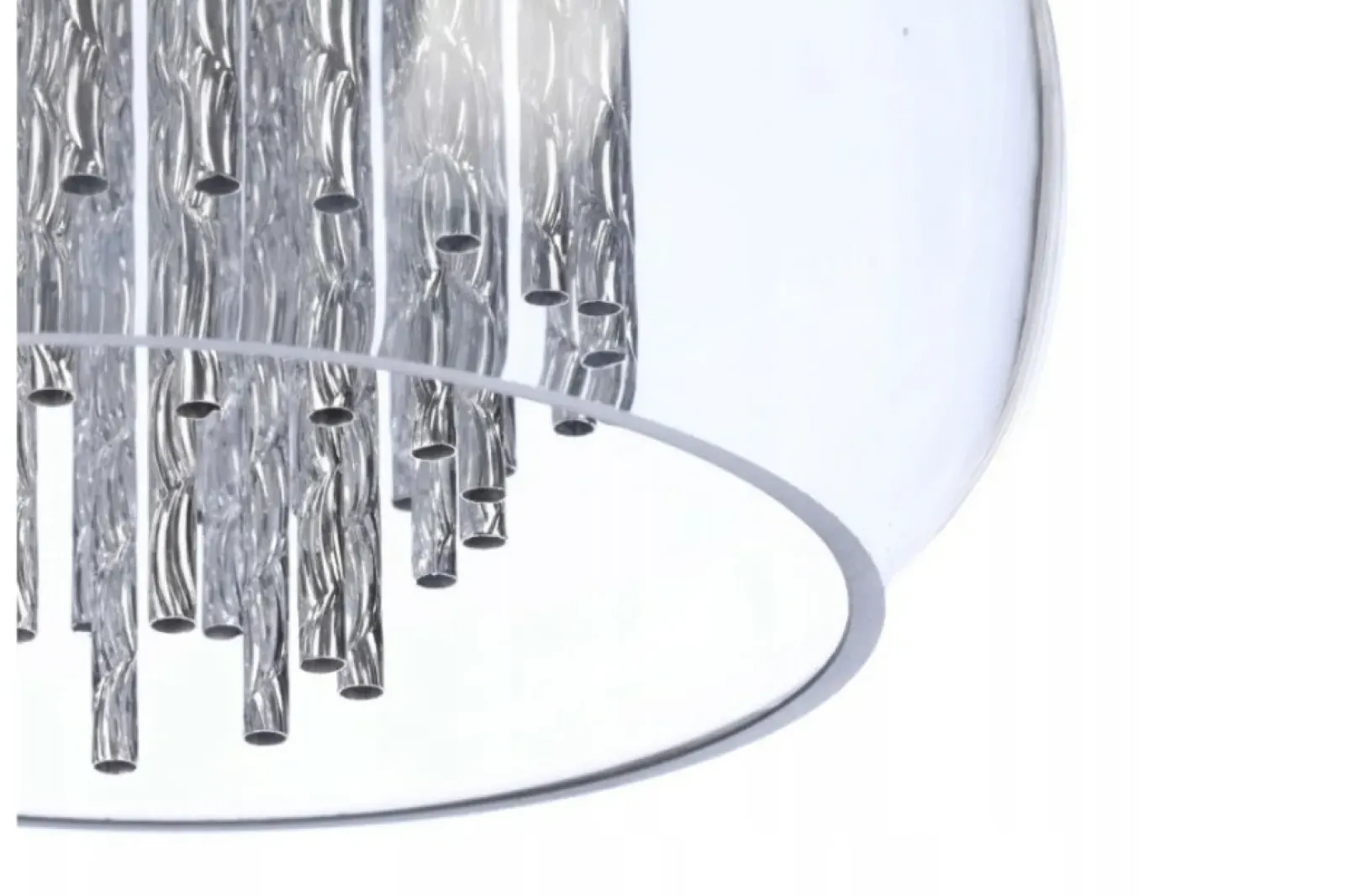 Sklep Kaja Elegancka lampa wisząca do sypialni AZ3081 REGO | Kaja Oświetlenie chrom Shop