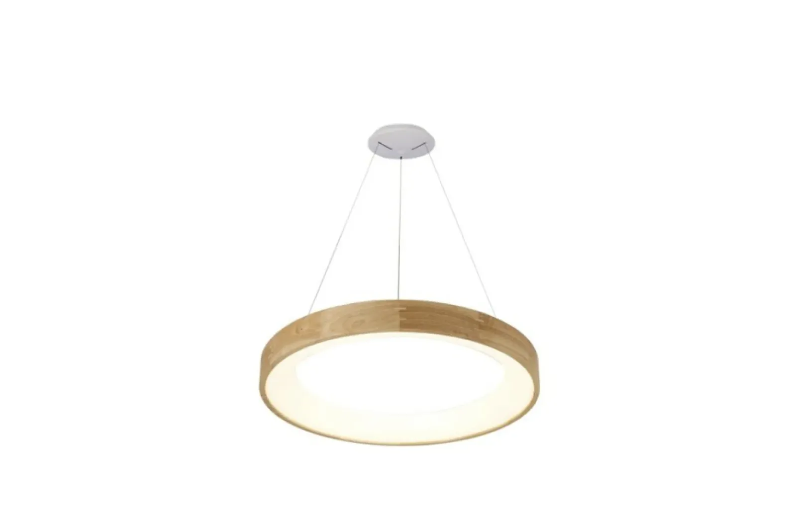 Sklep Kaja Elegancka lampa wisząca LED z drewnem AZ3344 SILVAM | Kaja Oświetlenie Flash Sale
