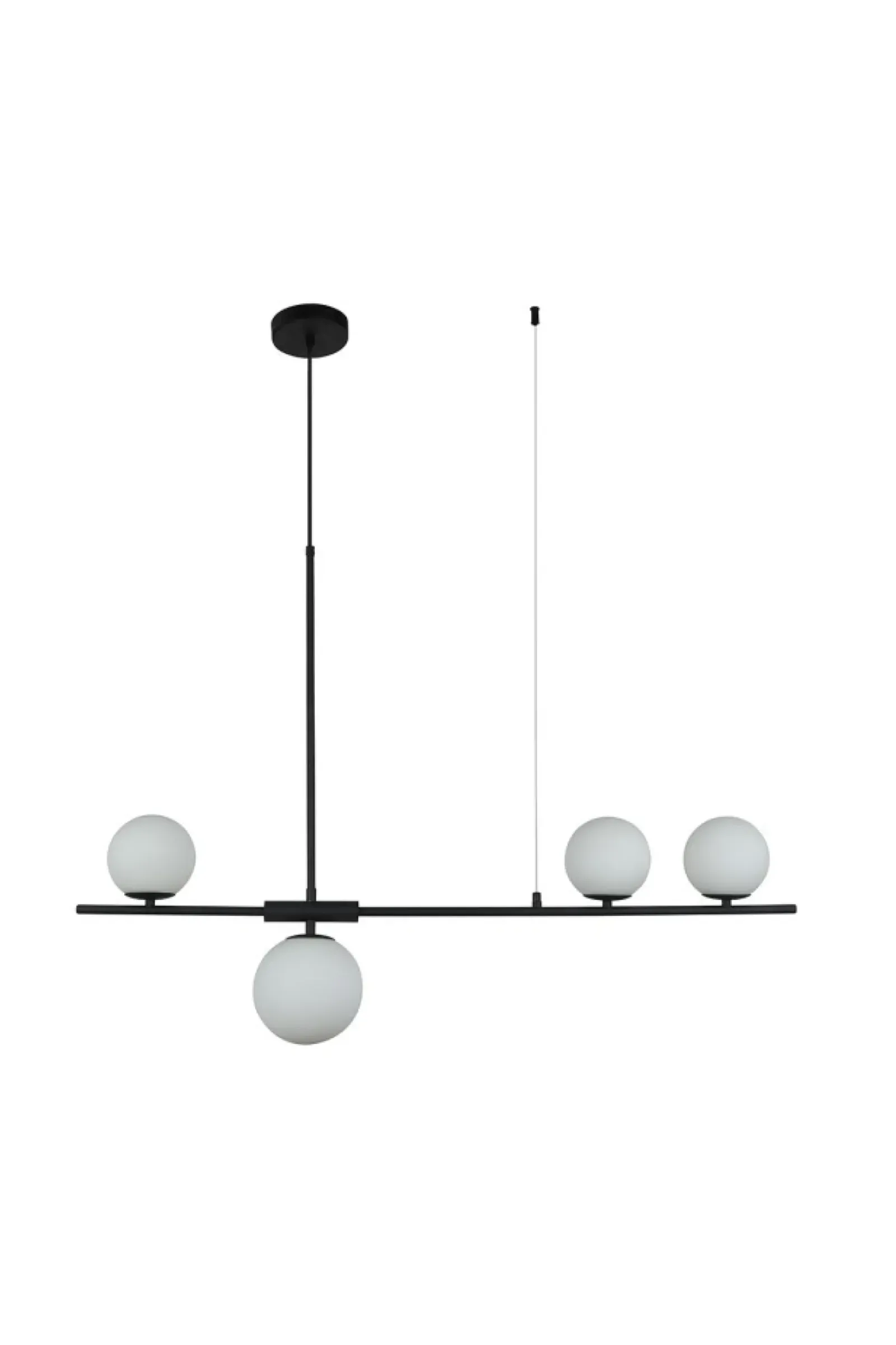 Sklep Kaja Elegancka lampa wisząca nad stół AZ4418 SANTANDER | Kaja Oświetlenie czarny Hot
