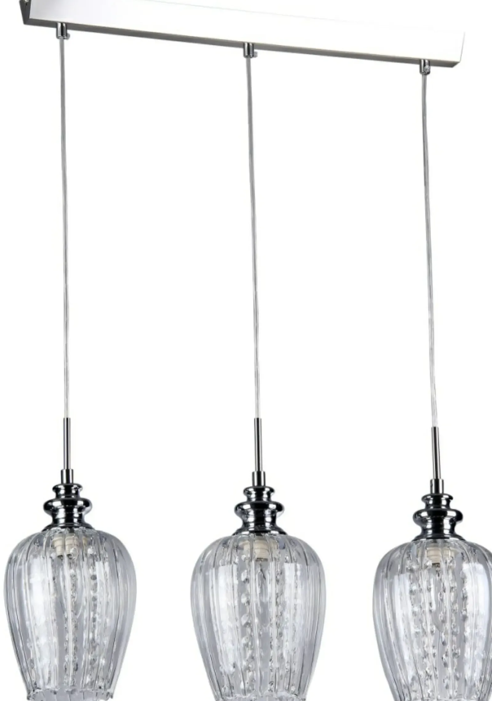Sklep Kaja Elegancka lampa wisząca nad stół MOD044-PL-03-N BLUES | Kaja nikiel Hot
