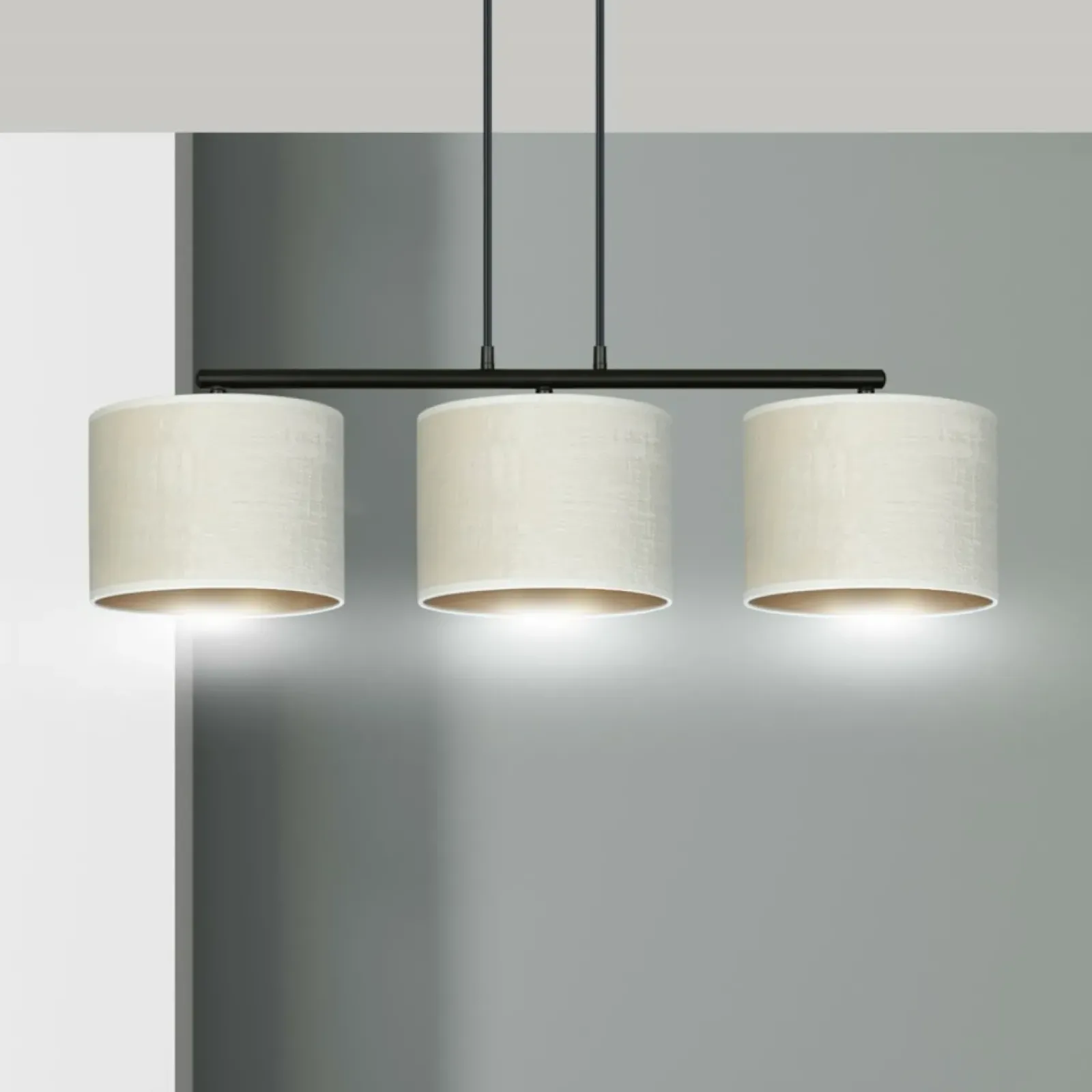Sklep Kaja Elegancka lampa wisząca nad stół w jadalni 1052/3 HILDE | Kaja Shop