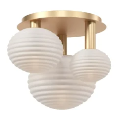 Sklep Kaja Elegancka lampa wisząca, ozdobne klosze MOD268CL-03G z serii REELS Sale