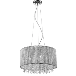 Sklep Kaja Elegancka lampa wisząca P0207-07D-F4QL ANABELLA | Kaja Oświetlenie* Żyrandole Z Abażurem